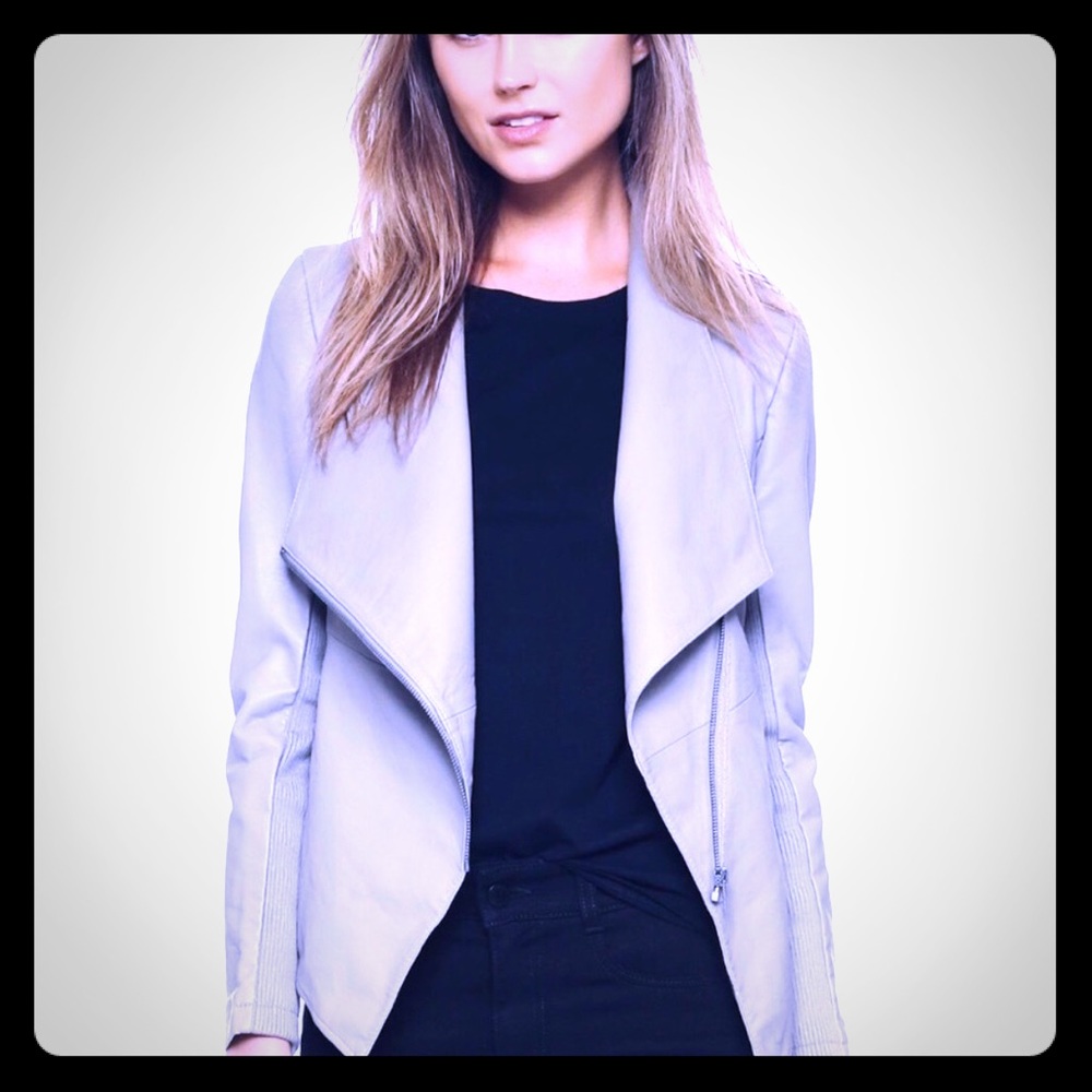 BB Dakota Gabrielle Vegan Leather Jacket - M